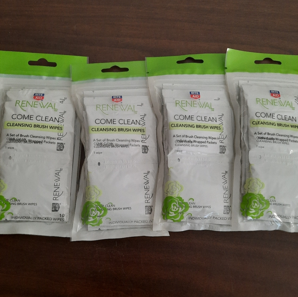 Renewal Come Clean Cleansing Brush Wipes